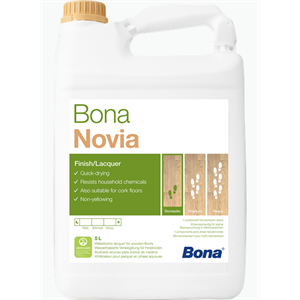 לכה שקופה לרצפת עץ ופרקט Bona Novia 