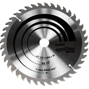 להב למסור עגול 184 מ"מ T40 20