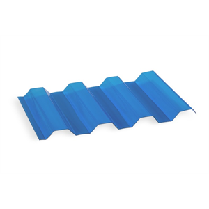 סנטף מלבני (רוחב 1.26 מטר) כחול חצי שקוף