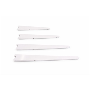 תומך מדף לבן