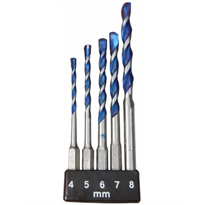 סט מקדחים וידיה 5 יח