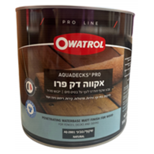 אקווה דק פרו - גלון (לדק במבוק)