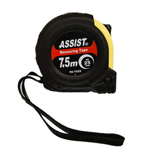 מטר גומי 7.5 מ' 25 מ"מ ASSIST