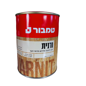 לכה ורנית לעץ ע"ב מים 