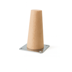 רגל עץ מסוגננת