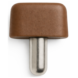 נושא מדף מסמר חום/לבן 20 יח